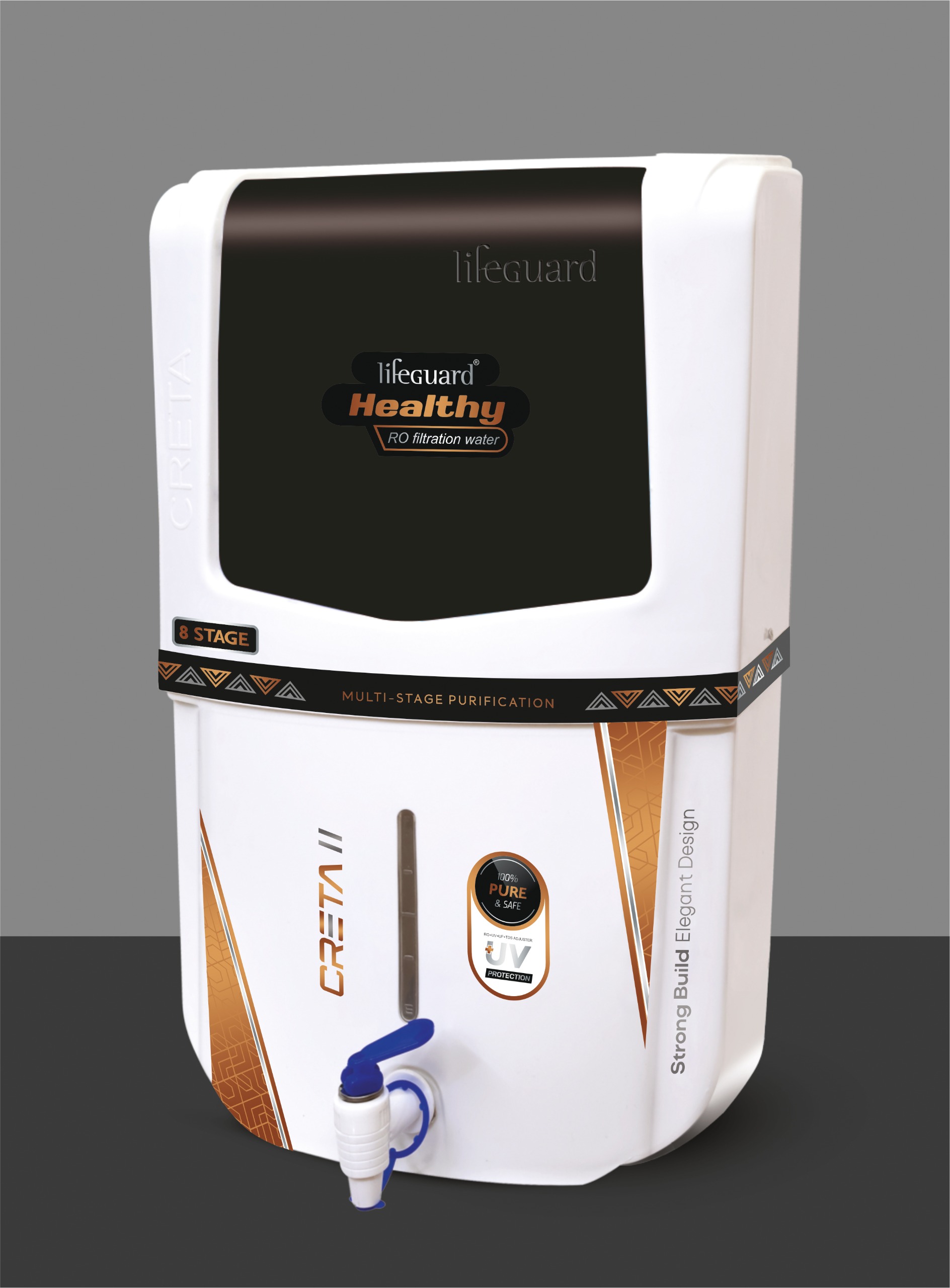 Lifeguard CRETA II RO+UV+UF+TDS WITH 10 LTRS STORAGE CAPACITY
